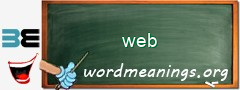 WordMeaning blackboard for web